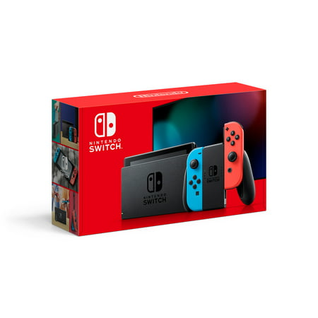 Nintendo Switch Console with Neon Blue & Red Joy-Con. On Sale At Walmart