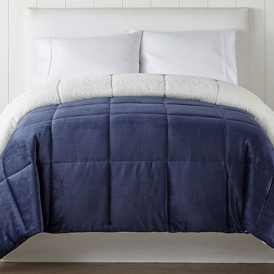 North Pole Trading Co. Mink To Sherpa Reversible Comforter on Sale At JCPenney