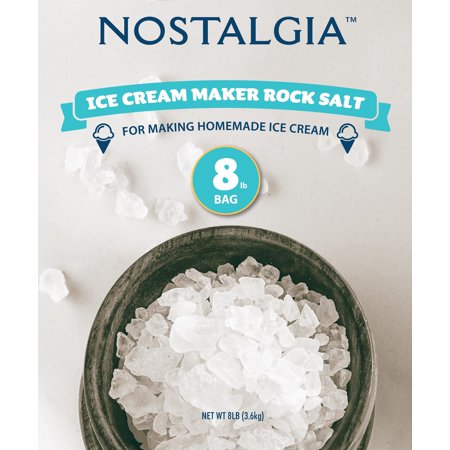 Nostalgia Ice Cream Maker Rock Salt, 8 lb