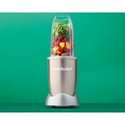 nutribullet Pro, 13pc configuration, Extractor/Blender, 900W, Dishwasher Safe, Optimized Extraction and Absorption, Brushed Meta