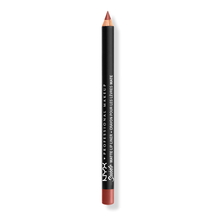 NYX Professional MakeupSuede Matte Lip Liner Velvet Soft Vegan Lip Pencil