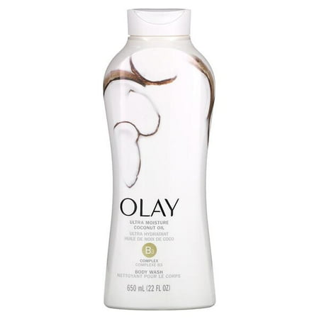 Olay, Ultra Moisture Body Wash, Coconut Oil, 22 fl oz