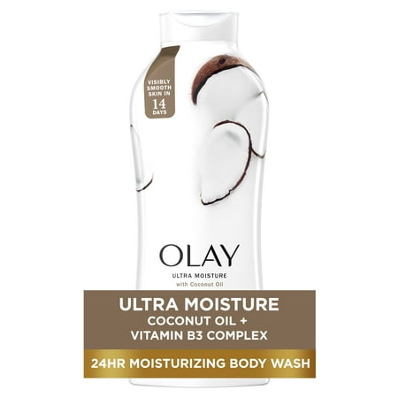 Olay Ultra Moisture Body Wash with Coconut Oil, 22 fl oz - WALMART