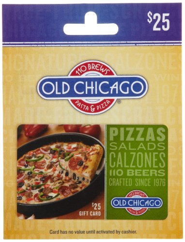 Old Chicago Gift Card $25