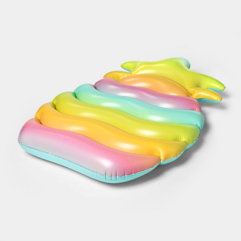 Ombre Pineapple Pool Float - Sun Squad™