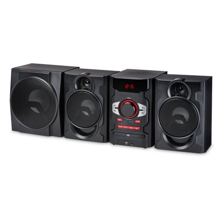 onn. 500W CD Stereo System with Bluetooth Wireless Technology