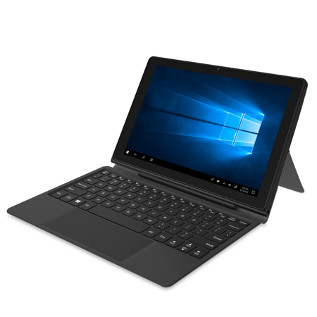 onn.10.1" 2-in-1 Windows Tablet with Keyboard, 64GB Storage, 4GB RAM, Intel Celeron N4000 processor, HD Display