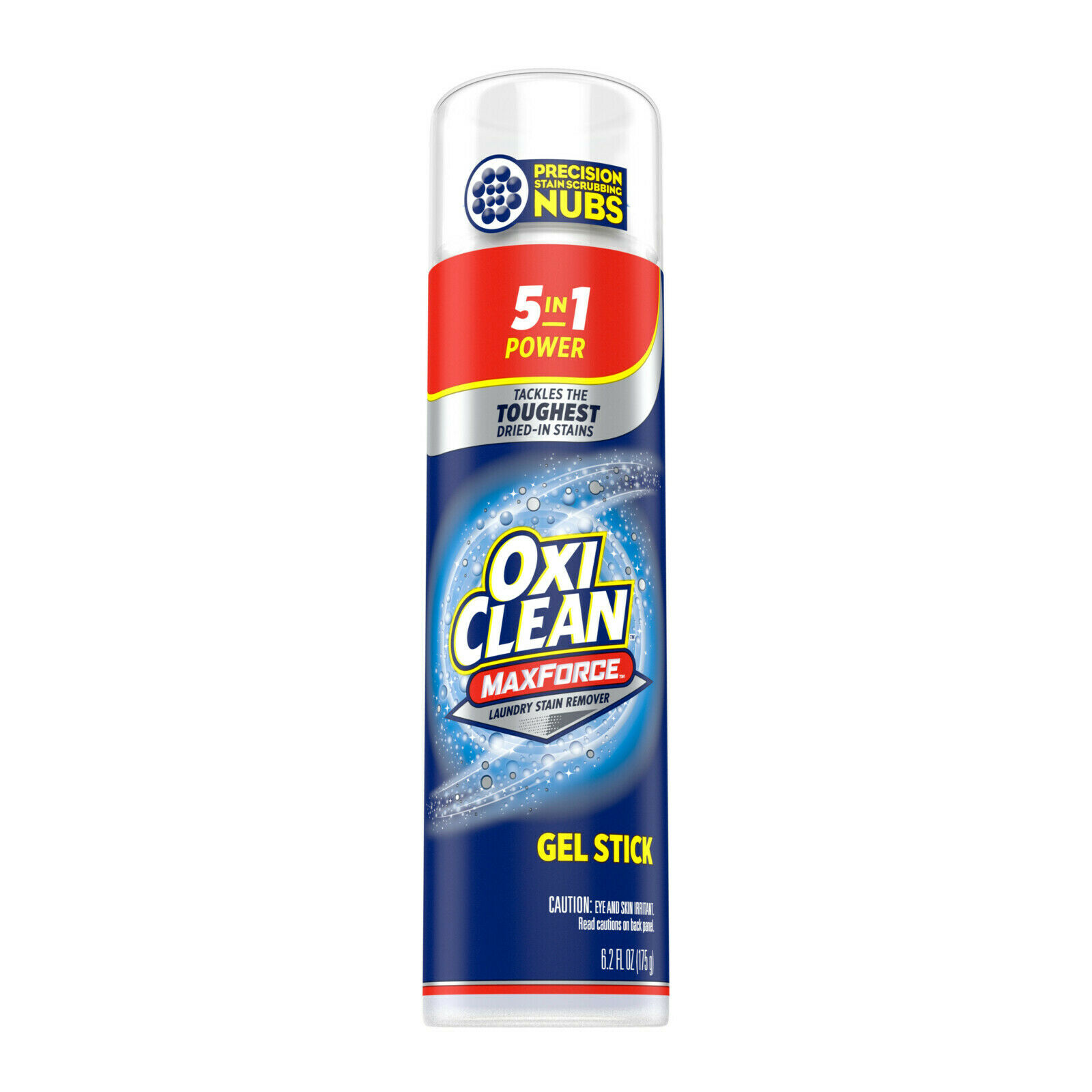 OxiClean MaxForce Gel Stain Remover Stick, 5 in 1 Power Spot Remover for Clothes