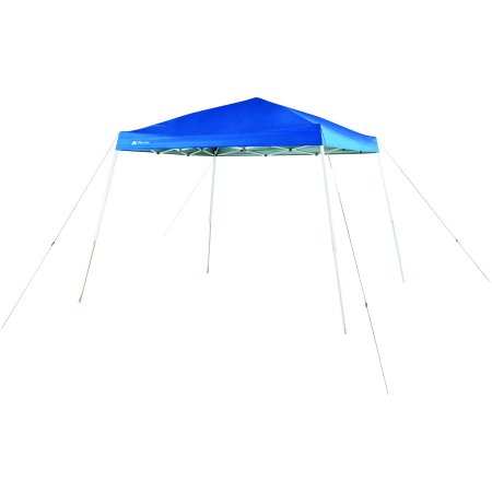 Ozark Trail 10' x 10' Instant Slant Leg Canopy, Blue, outdoor canopy