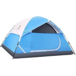 Ozark Trail 4 Person Camping Tent in Blue, Size 7.7 H x 2.6 W x 2.6 D in | Wayfair B094F5K29M