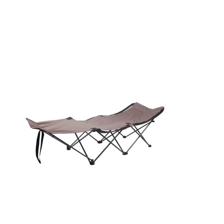 Ozark Trail 73 inches x 23 inches, Adult Collapsible Camping Cot, Beige