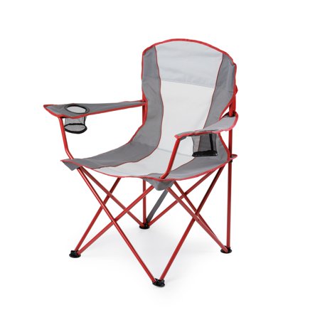 Ozark Trail Oversized Quad Folding Outdoor Camp Chair - Brilliant Red