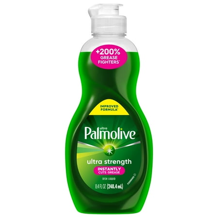 Palmolive Ultra Strength Liquid Dish Soap, 8.4 Fluid Ounce Bottle