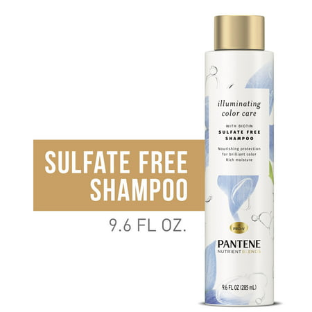 Pantene Nutrient Blends Shampoo, Color Care, Sulfate Free, 9.6 fl oz