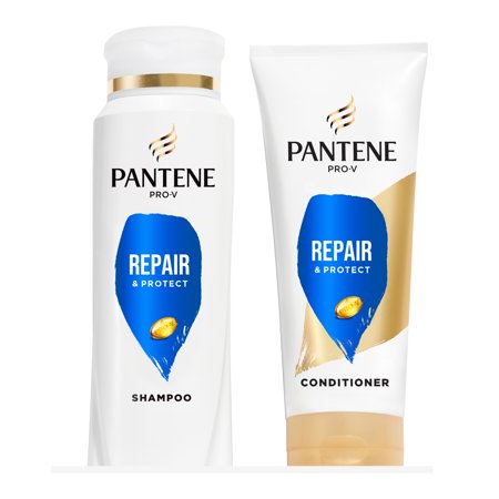Pantene Pro-V Repair & Protect Shampoo, 10.4 oz + Conditioner, 9.0 oz
