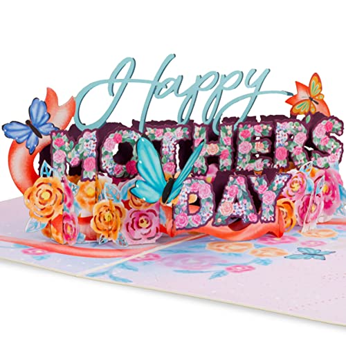 Paper Love Happy Mothers Day Pop Up Card MOTHERS DAY DEAL!