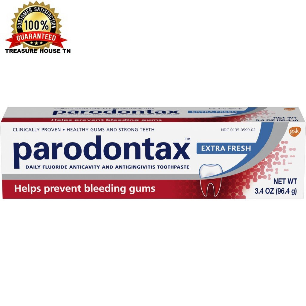 Parodontax Toothpaste for Bleeding Gums, Gingivitis Treatment and Cavity Prevent