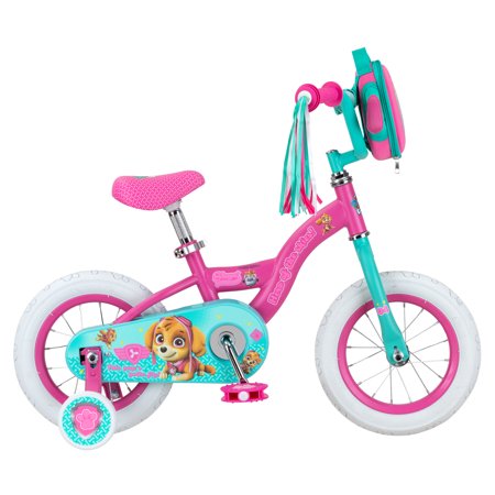 PAW Patrol Nickelodeon Paw Patrol Skye Sidewalk Bike, 12 In. Wheels, Ages 2 to 4, Pink