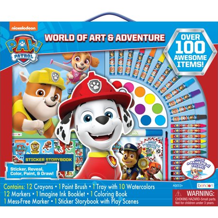 PAW Patrol World Of Art & Activity Kit with an Imagine Ink Book