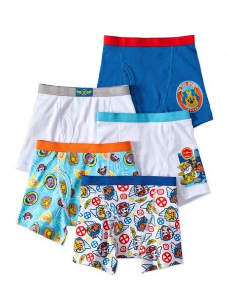 Paw Patrol 5 Pack Boxer Briefs only 50 cents!!