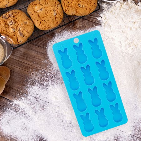 Peeps Easter Blue Silicone Bunny Candy Mold