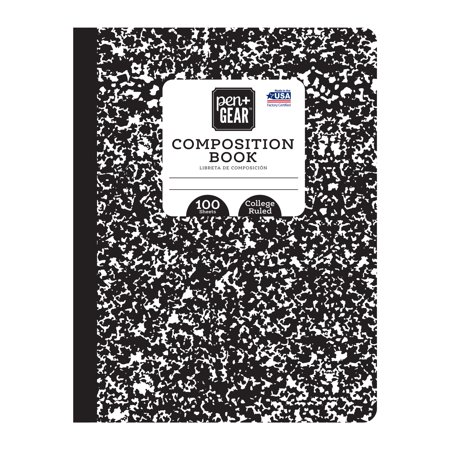 Pen + Gear Composition Book, College Ruled, 100 Pages