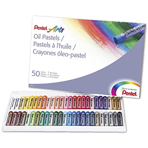 Pentel Arts Oil Pastels, 50 Color Set (PHN-50) On Sale At Amazon.com