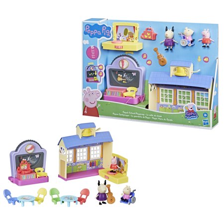 Peppa Pig Peppa’s Adventures Peppa's School Playgroup Preschool Toy Playset