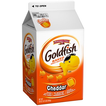 Pepperidge Farm Goldfish Cheddar Crackers, 30 oz. Carton