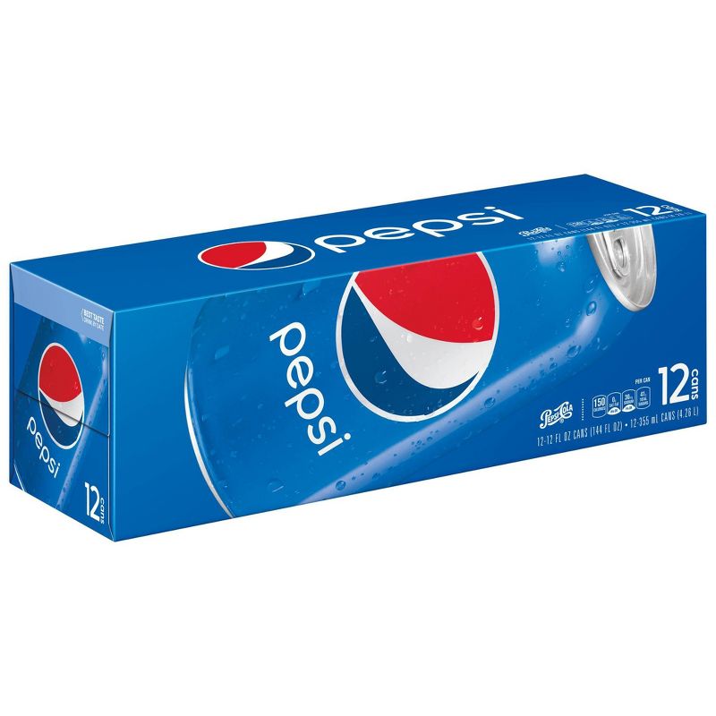 Pepsi Cola Soda - 12pk/12 fl oz Cans