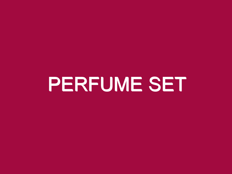 perfume set 1306536