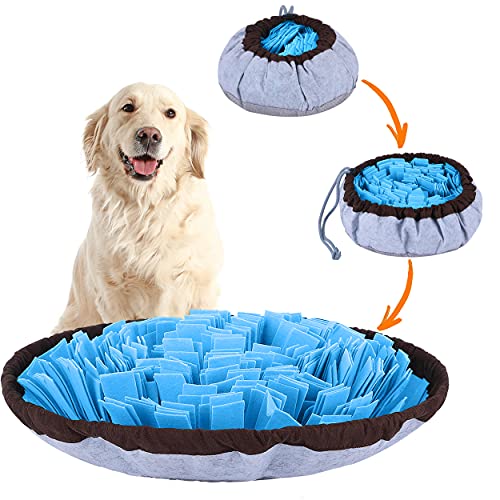 PET ARENA Adjustable Snuffle mat for Dogs, Dog Puzzle Toys, Enrichment Pet Foraging mat for Smell Training and Slow Eating, Stress Relief Interactive Dog Toy for Feeding, Dog Mental Stimulation Toys - Amazon
