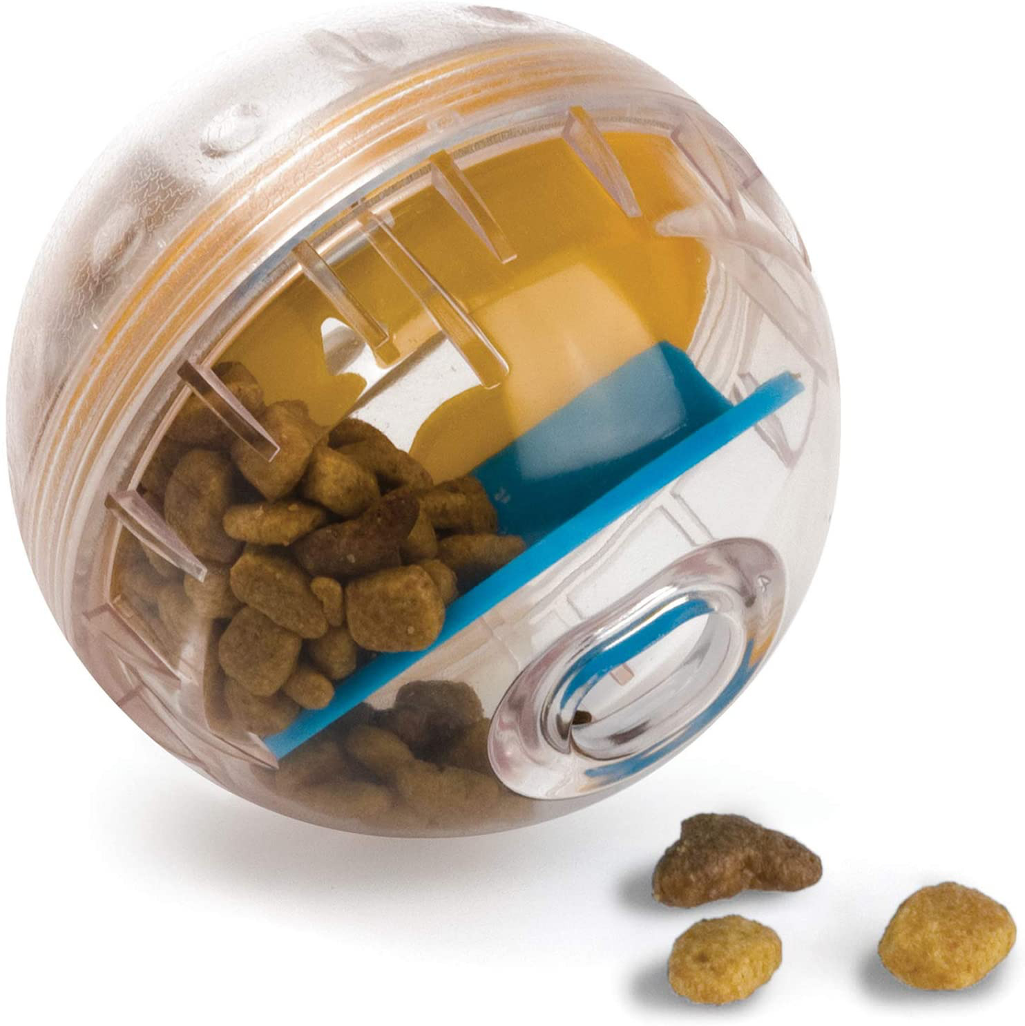 Pet Zone IQ Treat Ball – Adjustable Dog Treat Dog Ball and Treat Dispensing Dog