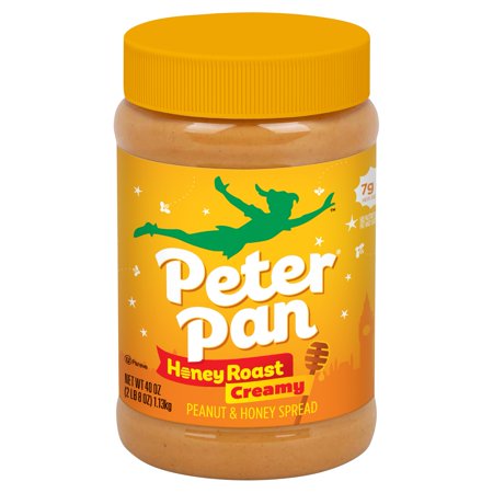 Peter Pan Creamy Honey Roasted Peanut Butter, 40 Oz