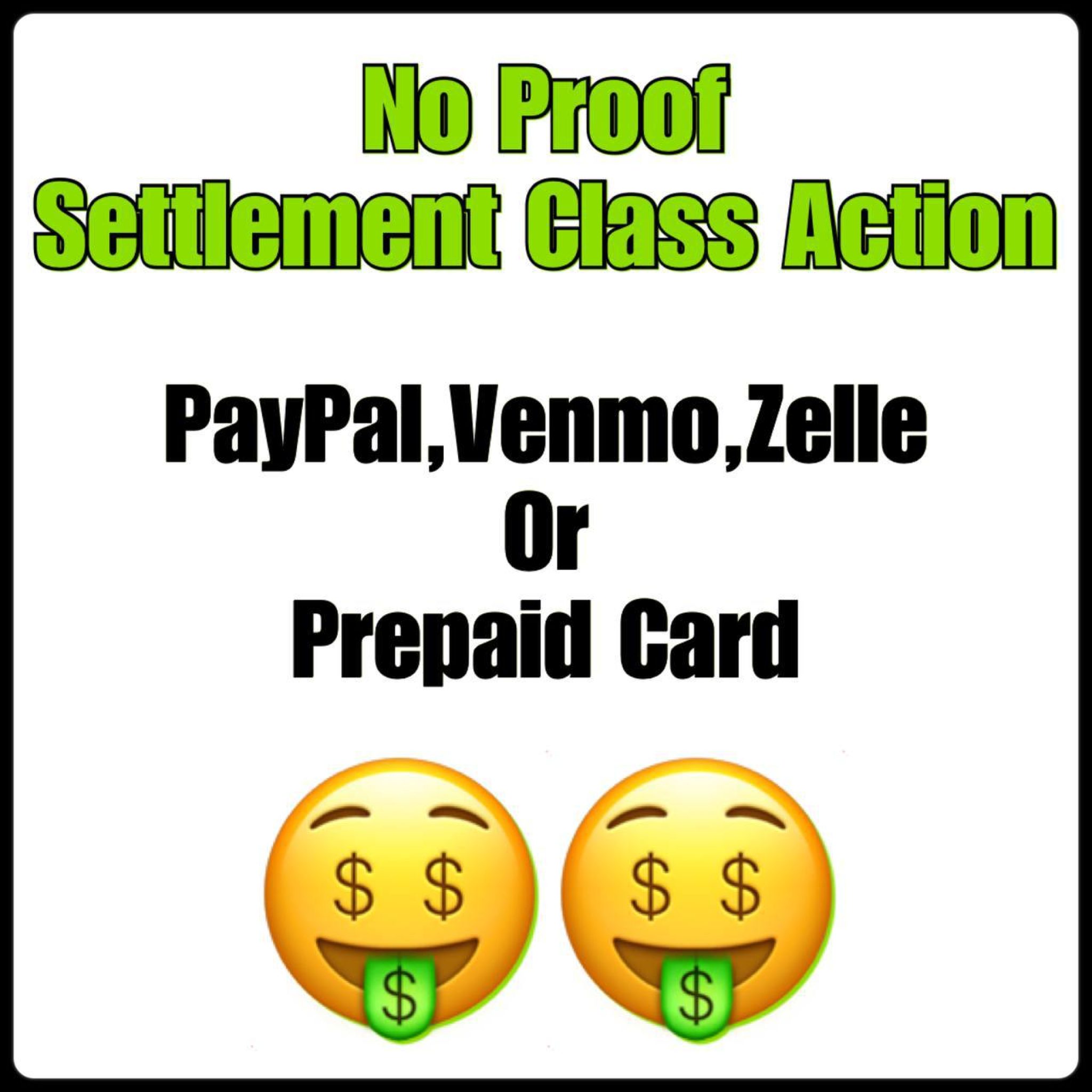 FREE MONEY NO PROOF CLASS ACTION! Yes We Coupon