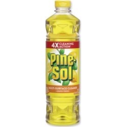 Pine-Sol Lemon Fresh Multi-Surface Cleaner, 28Oz Bottle (Clo40187)