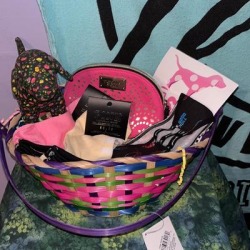 Pink Victoria's Secret Accessories | Pink Easter Baskets (Price Firm) | Color: Pink/Tan | Size: Os