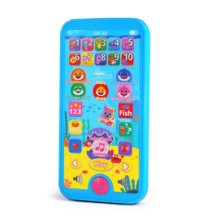 Pinkfong Baby Shark Official by WowWee - Baby Shark Mini Educational Play Tablet, For Preschoolers