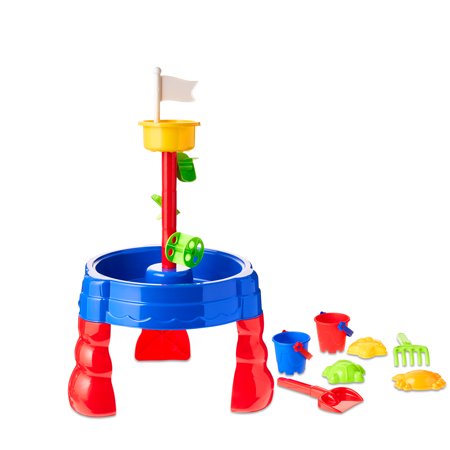 Play Day Sand & Water Table - Creative Toy for Children Ages 3+