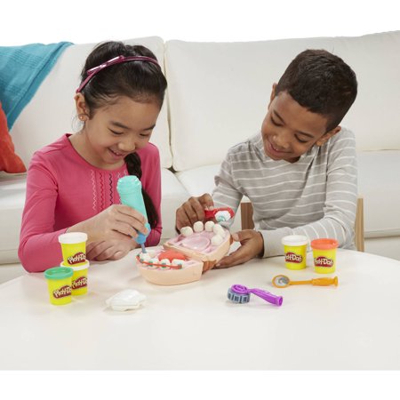 Play-Doh Doctor Drill 'N Fill Set with 5 Cans, 10 Ounces of Compound Included