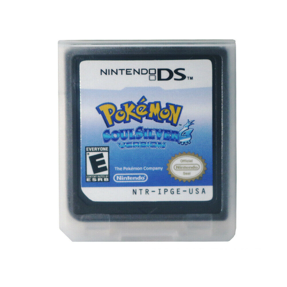 Pokémon: SoulSilver US Version Game Card for Nintendo NDS Lite 2DS 3DS XL