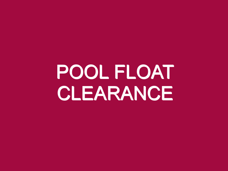 pool float clearance 1307420