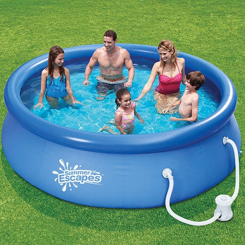 Summer Escapes 10 x 30 Swimming Pool only $15