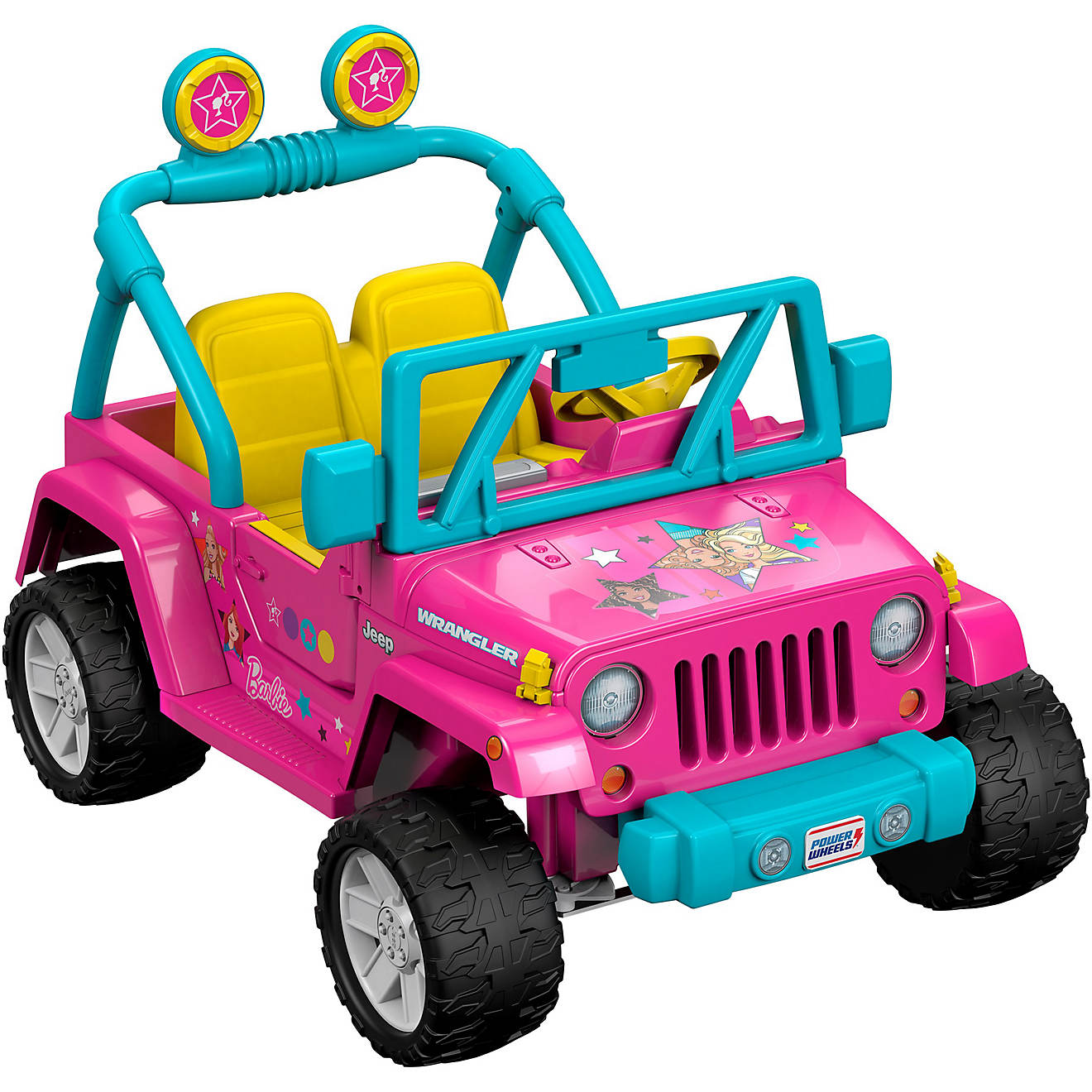 Power Wheels Barbie Jeep Wrangler Ride-On Toy