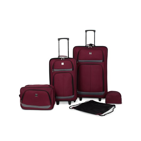 Protege 5 Piece 2-Wheel Luggage Value Set