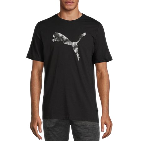 Puma Men's Basic Cat Logo Tee T-Shirt, up to Size 2XL