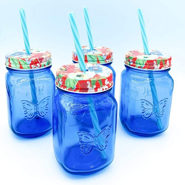 The Pioneer Woman Sapphire Mason Jar 4 Pack – ONLY $2.90!