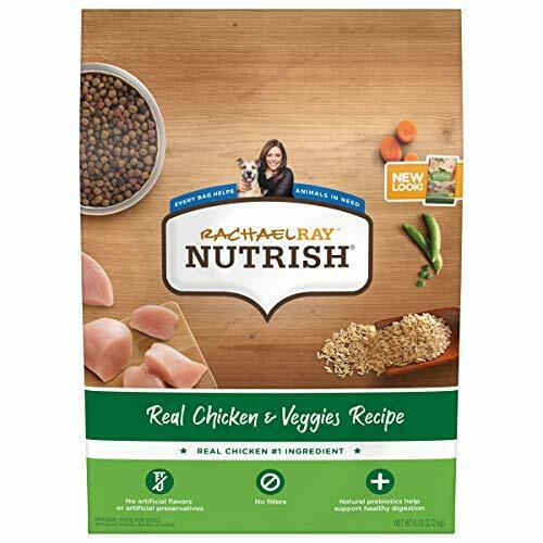 Rachael Ray Nutrish Premium Natural Dry Dog Food Real Chicken & Veggies Recip...