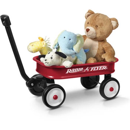 Radio Flyer, Little Red Toy Wagon (12.5"), Miniature Wagon, Red