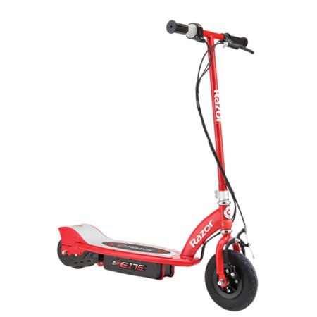 Razor E175 Electric Powered 24V Ride-On Scooter - Red, For Ages 8+ and Up, Steel Frame, Unisex